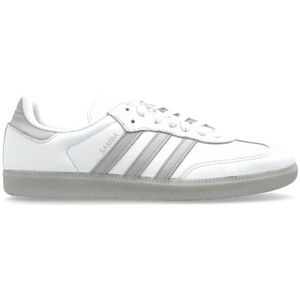 Adidas Originals, Schoenen, Dames, Wit, 37 1/2 EU, Leer, Sportschoenen Samba OG