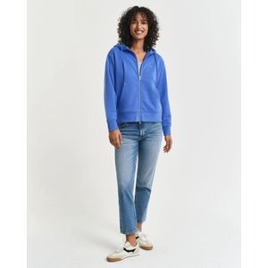 Gant, Sweatshirts & Hoodies, Dames, Blauw, S, Katoen, Sweatshirts & Hoodies