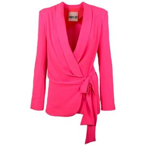 Aniye By, Jassen, Dames, Roze, L, Dames Taylor Blazer Lente/Zomer Collectie