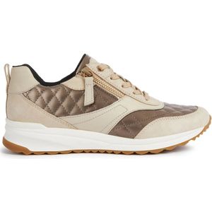 Geox, Schoenen, Dames, Beige, 37 EU, Airell Sneakers