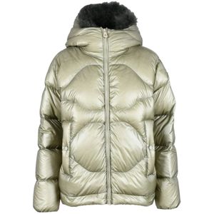 Peuterey, Jassen, Dames, Groen, S, Piumino