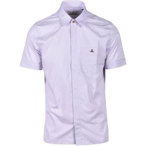 Vivienne Westwood, Overhemden, Heren, Paars, XS, Katoen, Overhemd