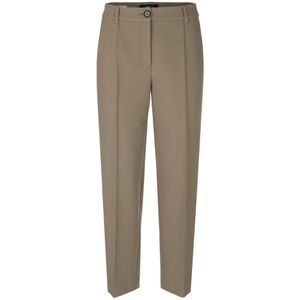 Marc Cain, Broeken, Dames, Groen, M, Polyester, Fordon Feminine Fit Broek