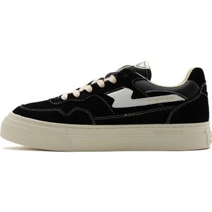 S.w.c. Stepney Workers Club, Schoenen, Heren, Zwart, 41 EU, Suède, Suède Sneakers voor Moderne Mannen