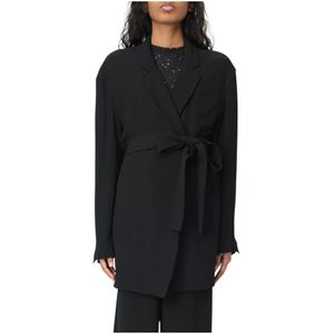 Fabiana Filippi, Jassen, Dames, Zwart, S, Stijlvolle Jas
