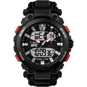 Timex, Accessoires, Heren, Zwart, ONE Size, UFC Impact Analoog-Digitaal Horloge