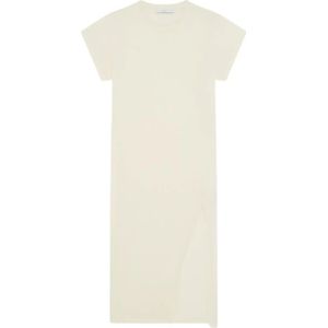 Iro, Kleedjes, Dames, Beige, XS, Katoen, Litonya Jurk