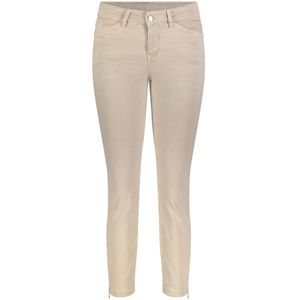 Mac, Jeans, Dames, Beige, L, Katoen, Chique Skinny Jeans