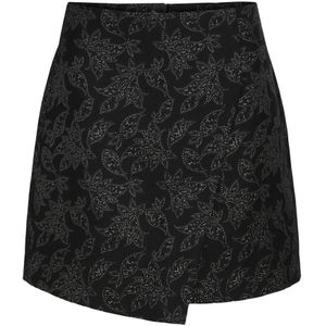 Bruuns Bazaar, Rokken, Dames, Zwart, XL, Polyester, Wrap Rok Larkspurbbmadin