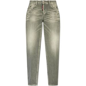 Dsquared2, Jeans, Dames, Grijs, XS, Katoen, Jeans Jennifer