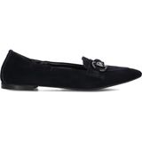 Stefano Lauran, Schoenen, Dames, Blauw, 37 EU, Suède, Blauwe Suède Instappers