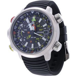 Citizen, Accessoires, Dames, Zwart, ONE Size, Bn 4021-02E - Altichron Eco Drive Super Titanio