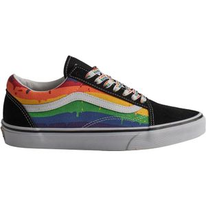 Vans, Schoenen, Heren, Veelkleurig, 41 EU, Suède, Regenboog Drip Skate Schoenen