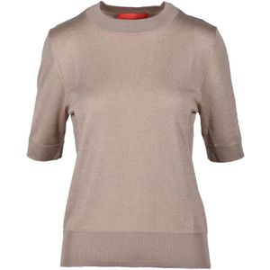 Wild Cashmere, Truien, Dames, Beige, S, Kasjmier, Zijde Kasjmier Trui