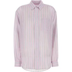 Alexander Wang, Blouses & Shirts, Dames, Roze, S, Oversized Boyfriend Shirt