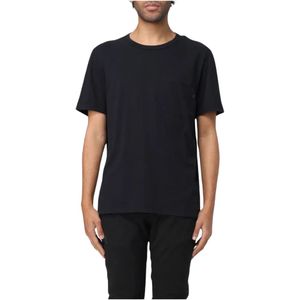 Dondup, Tops, Heren, Zwart, M, Katoen, 999 T-Shirt