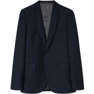 Paul Smith, Jassen, Dames, Blauw, XS, Wol, Navy Tailored-Fit Blazer