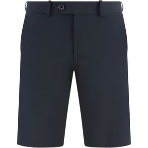 Rrd, Korte broeken, Heren, Blauw, M, Polyester, Elastaan Polyester Bermuda Shorts met zakken