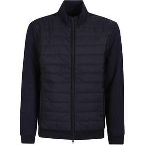 Fay, Jassen, Heren, Blauw, M, Polyester, Zip Sweatshirt