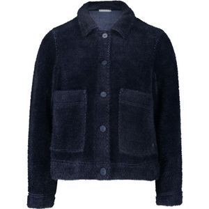 Betty & Co, Jassen, Dames, Blauw, L, Casual jas met kraag