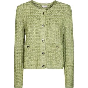 Liu Jo, Truien, Dames, Groen, L, Stijlvol Chanel Jas