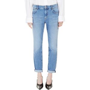 Max Mara, Jeans, Dames, Blauw, W29, Denim, Vintage Denim Cigarette Jeans