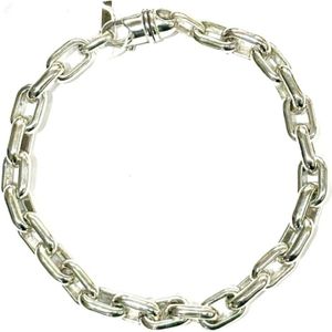 Perrine Taverniti, Accessoires, Dames, Grijs, ONE Size, Signatuur Messing Ketting, Vintage Stijl