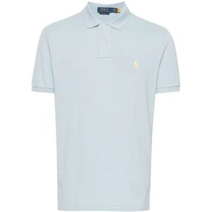 Ralph Lauren, Tops, Heren, Blauw, S, Katoen, Polo Shirt