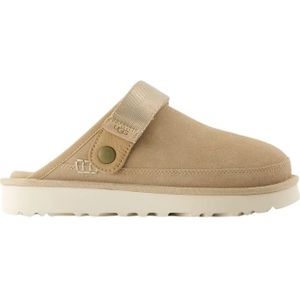 Ugg, Schoenen, Heren, Beige, 43 EU, Leer, Shearling Slip-On Mules - Beige