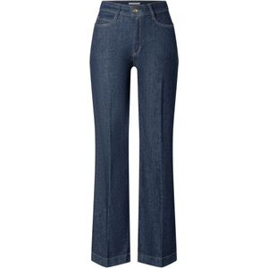 Mac, Jeans, Dames, Blauw, XL L30, Denim, Wide Stretch Denim Jeans