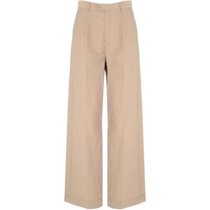 A.p.c., Broeken, Dames, Bruin, S, Katoen, Melissa CAC Icy Brown Broek