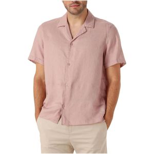 Drykorn, Overhemden, Heren, Roze, S, Roze Casual Shirt voor Mannen