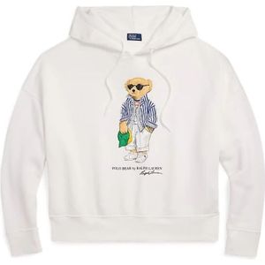 Polo Ralph Lauren, Sweatshirts & Hoodies, Dames, Wit, XS, Stijlvol T-shirt voor mannen