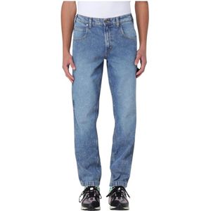 Dickies, Jeans, Heren, Blauw, W36, Denim, Klassieke Denim Werkbroek