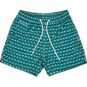 MC2 Saint Barth, Badkleding, Heren, Groen, L, Polyester, Polyester Zwemkleding Voetbalspel Stijl