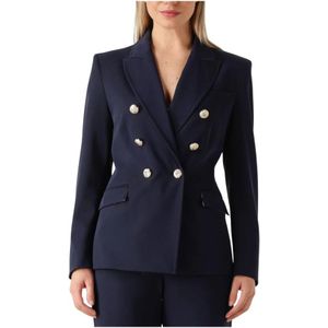 Janice, Jassen, Dames, Blauw, S, Damesblazers in donkerblauw