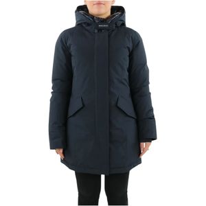 Woolrich, Mantels, Dames, Blauw, M, Leer, Arctic Parka