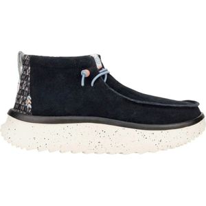 Hey Dude, Schoenen, Dames, Zwart, 41 EU, Suède, Zwarte Suède Laarzen Lichtgewicht Makkelijk Aan