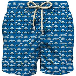 MC2 Saint Barth, Badkleding, Heren, Blauw, L, Beachwear