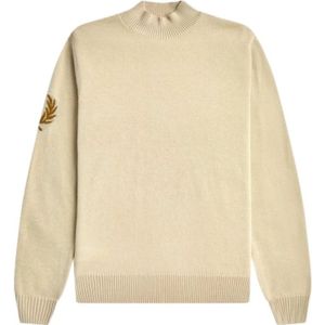Fred Perry, Sweatshirts & Hoodies, Heren, Beige, L, Klassieke Sweatshirts