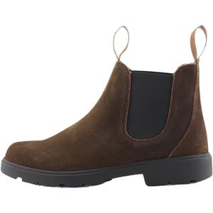Nature Footwear, Schoenen, Dames, Bruin, 36 EU, Suède, Mahonie Oil Suede Chelsea Laars