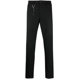 Paul & Shark, Broeken, Heren, Zwart, S, Wol, Formal Chino Broek