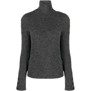 Isabel Marant, Truien, Dames, Grijs, S, Wol, Malo Pullover