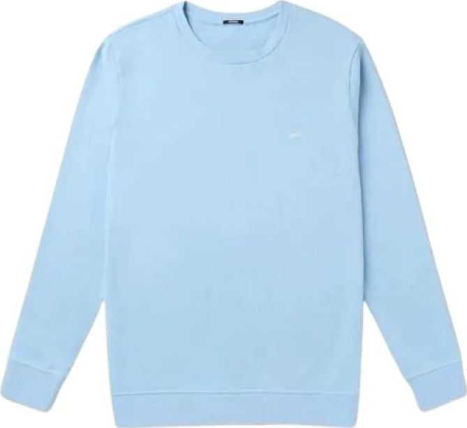 Denham, Sweatshirts & Hoodies, Heren, Blauw, M, Iconisch Schaarlogo Sweatshirt