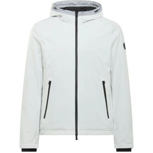 People of Shibuya, Jassen, Heren, Wit, 2Xl, Leer, Gewatteerde jas met reflecterende rand
