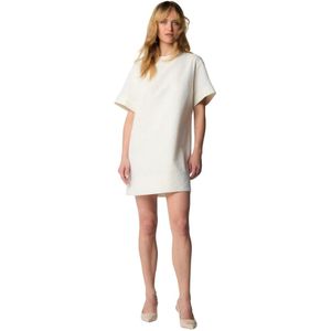 Kocca, Kleedjes, Dames, Beige, S, Chique Mini Jurk