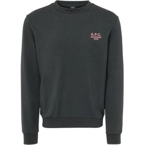 A.p.c., Sweatshirts & Hoodies, Heren, Grijs, L, Katoen, Standard Model Sweatshirt