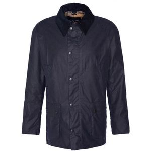 Barbour, Jassen, Heren, Blauw, S, Katoen, Waxed Cotton Jacket