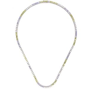 Hatton Labs, Accessoires, Heren, Grijs, ONE Size, Zilverkleurige Klauw Instelling Ketting