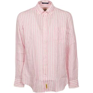 B.D Baggies, Overhemden, Heren, Roze, XL, Linnen, Linnen overhemden voor vrouwen